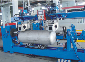 China Welding machine HL Longitudinal seam welding system,Longitudinal seamers supplier