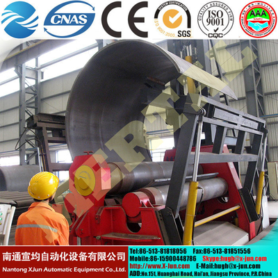 China Plate bending machine MCLW12CNC-50*3200 Plate Rolling Machine with CE Standard supplier
